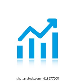 Line chart icon