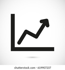 Line chart icon