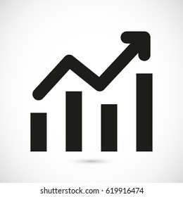 Line chart icon