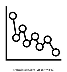 Line Charts with Dots and Trend Arrows Collection