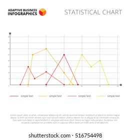Line Charts Slide Template