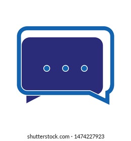 line chat icon. flat illustration of line chat vector icon. line chat sign symbol