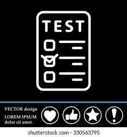 line checkmark icon