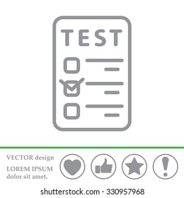 line checkmark icon