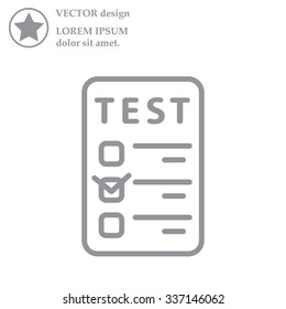 line checkmark icon