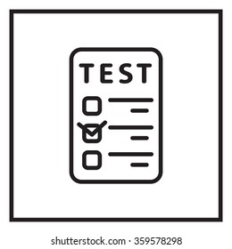 line checkmark icon