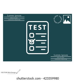 line checkmark icon