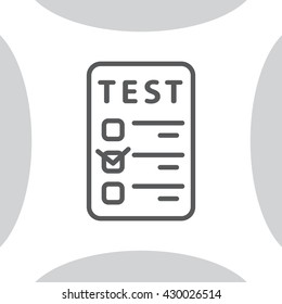 line checkmark icon