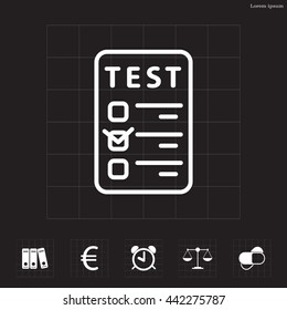 line checkmark icon