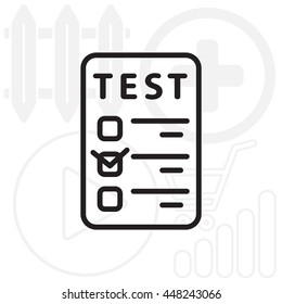 line checkmark icon