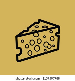 Line Cheese Cartoon