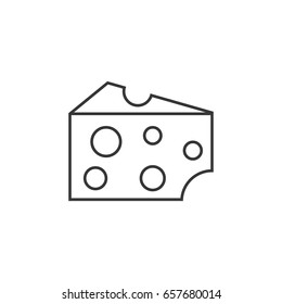 line cheese icon