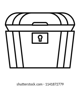 line chest mysterious treasure furniture object