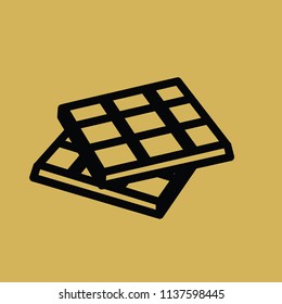 Line Chocolate Cartoon