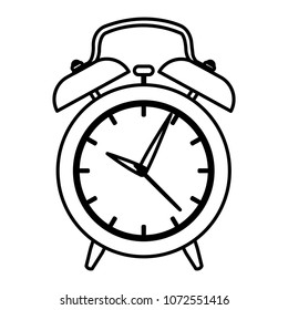 line circle clock alarm object design