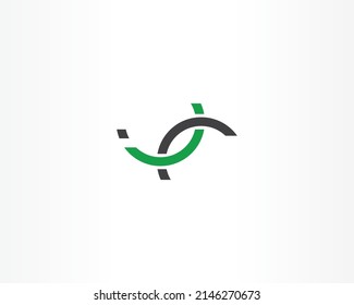 line and circle concept icon design