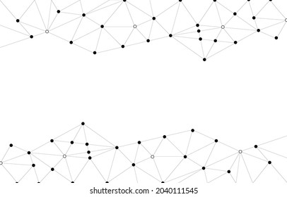 Line and Circle Geometric Pattern Background