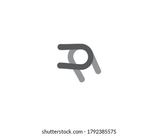 line circle vector company logo design icon