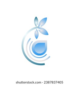 line circle vector graphic illustration, abstract great for company or individual logos