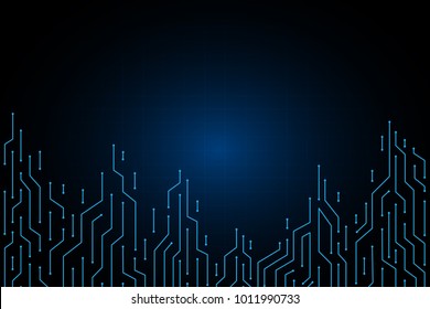 Line circuit  abstract technology electricity background design.
