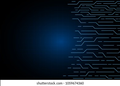 Line circuit abstract technology electricity background design