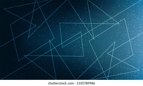Line Circuit Microchip Technology on Future Background,Hi-tech Digital and Speed Concept design,Free Space For text in put,Vector illustration.