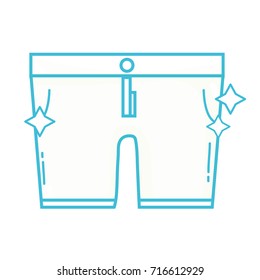 line clean shorts style design icon