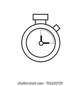 line clock alarm to know the hour time