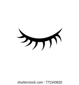 line close vision eye with eyelashes style