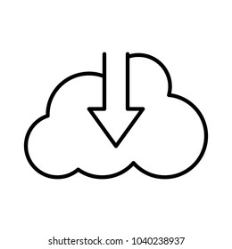 line cloud data connection downloading server