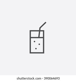 line cocktail Icon
