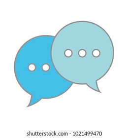 line color chat bubbles text notes messages