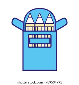 line color colored pencils object school education
