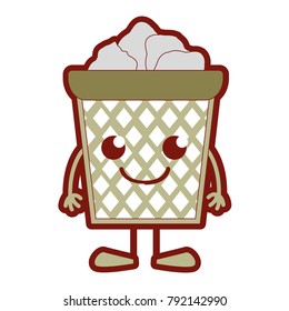 line color happy papers can kawaii with arms and legs