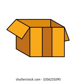 line color open delivery package shipping service