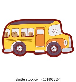 line color vehicle school bus education transportation