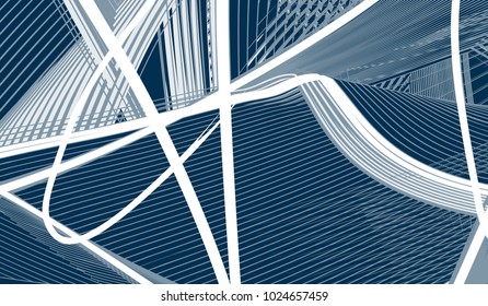 Line colorful lines , Moving colorful lines of abstract background 