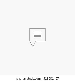 line comment icon