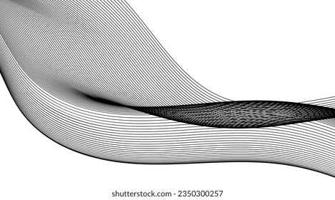 line composition simple minimalistic design. striped background with stripes background design. Vector digital art banner