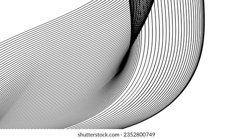 line composition simple minimalistic design. striped background with stripes background design. Vector digital art banner