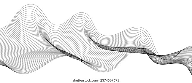 line composition simple minimalistic design. striped background with stripes background design. Vector digital art banner