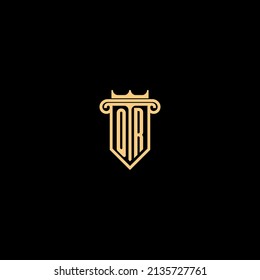 OR line concept logo in high quality professional design that will be best for companies related to real estate