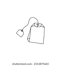 line concept tea vector illustration