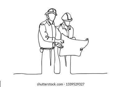 line construction,Civil engineer,Architects and worker,vector design
