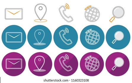 Line Contact Icon