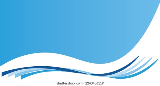 Line corner dots, blue background panel