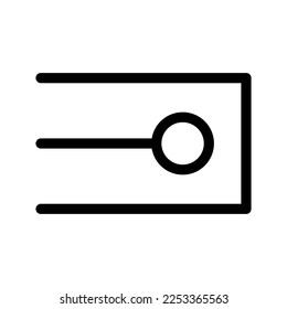 Line Corner Icon Vector Symbol Design Illustration