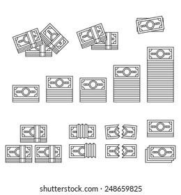 line craft banknotes