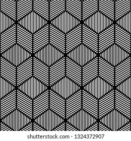 Line Cube Pattern Composition