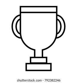 line cup prize symbol to win competition